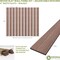 Ekena Millwork 48H x 3/8T Adjustable Wood Slat Wall Panel Kit w/ 4W Slats, Walnut contains 11 Slats SWW55X48X0375WA - alternate 3